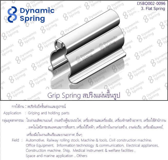 Flat Spring Dynamic Spring